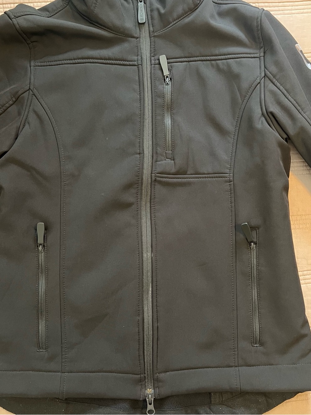 Cinch Ladies Black Concealed Carry Bonded Jacket Utility Performance Pockets - Picture 7 of 12